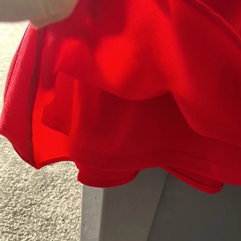 Girls red dress!